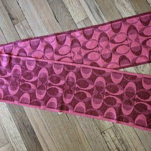 New Coach Scarf